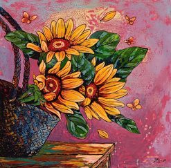 Giỏ Hoa Bình Yên