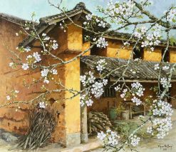 Cành Lê Trắng Vùng Cao