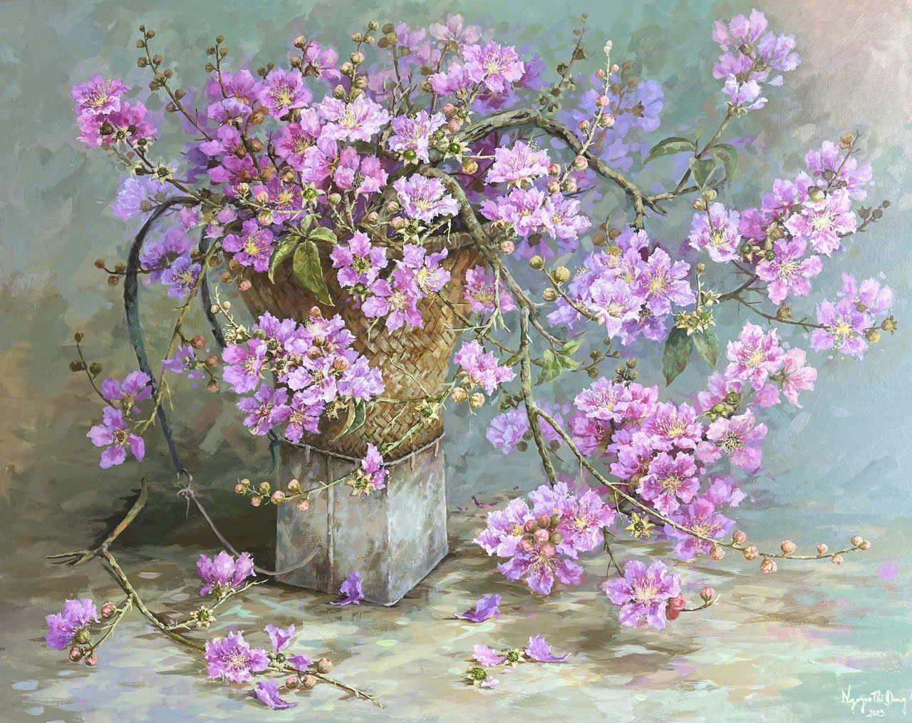 Gùi Hoa Bằng Lăng